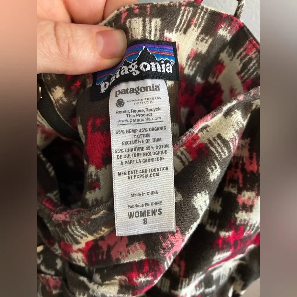 Patagonia Summertime Dress Size 8